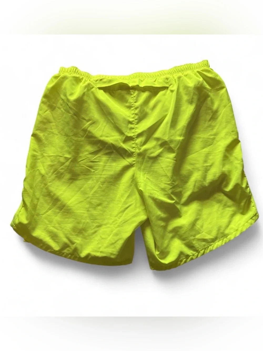 Nike Men’s Neon Yellow Athletic Shorts Dri-Fit
